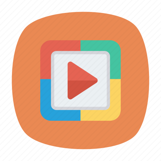 Chevron, play, video icon - Download on Iconfinder