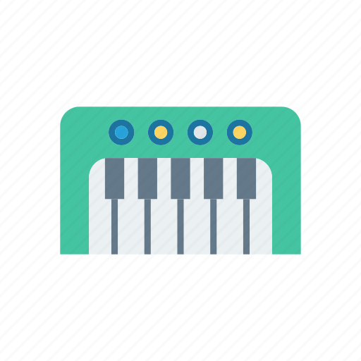Keys, music, piano, tiles icon - Download on Iconfinder