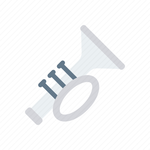Brass, instrument, trumpet, wind icon - Download on Iconfinder