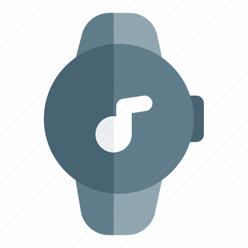 Smartwatch, music, device, technology icon - Download on Iconfinder