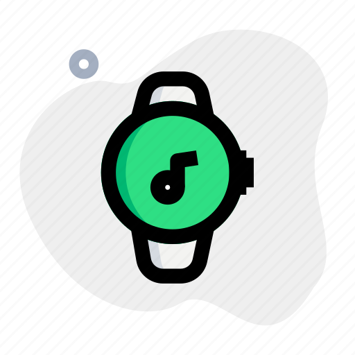 Smartwatch, music, device, sound icon - Download on Iconfinder