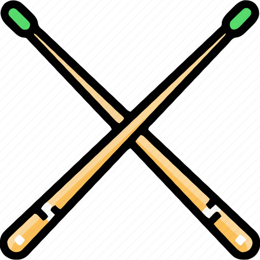 Drumsticks icon - Download on Iconfinder on Iconfinder