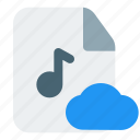 cloud, music, storage, data