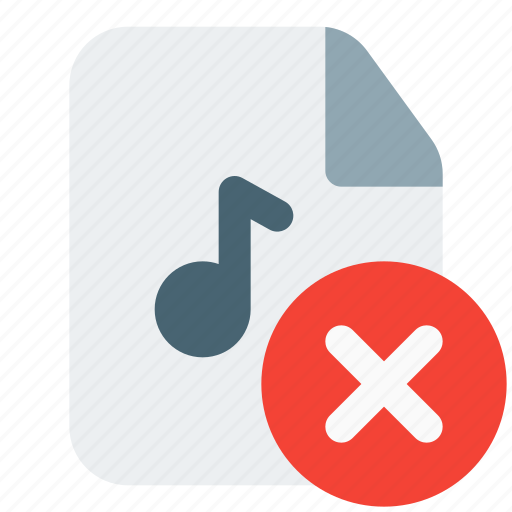 Error, music, cross, close icon - Download on Iconfinder