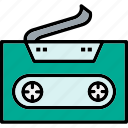 audiotape, cassette, music, tape