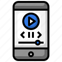 play, music, video, player, smartphone, button