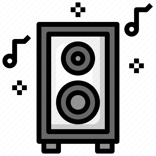 Speaker, music, sound, multimedia icon - Download on Iconfinder