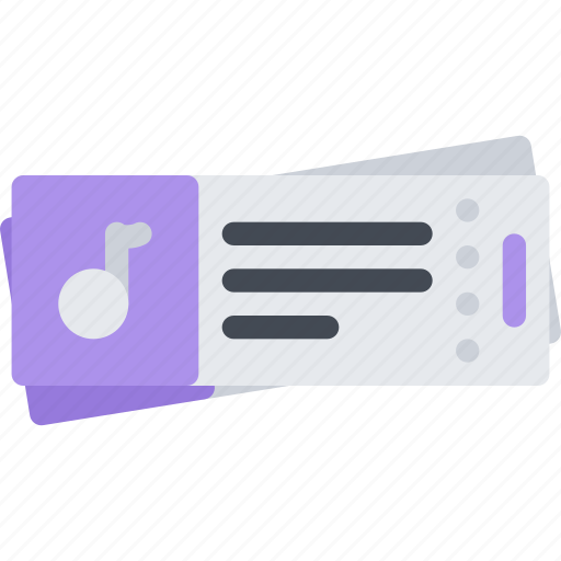 Band, concert, instrument, music, style, tickets icon - Download on Iconfinder