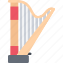 band, concert, harp, instrument, music, style 