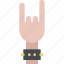 band, concert, gesture, instrument, music, rock, style 
