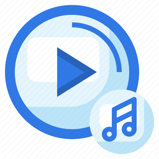 Play, button, music, multimedia icon - Download on Iconfinder