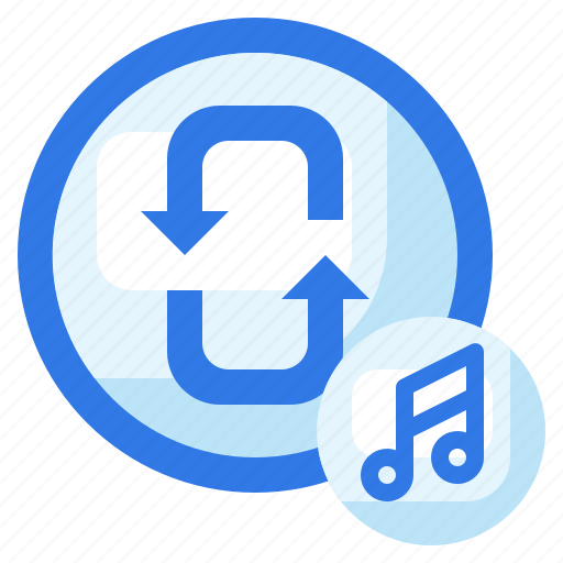 Repeat, multimedia, button, music, player icon - Download on Iconfinder
