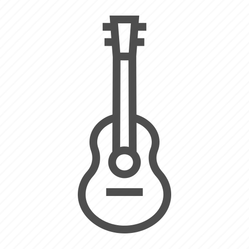 Acoustic, classical, guitar, instrument, music, play icon - Download on Iconfinder