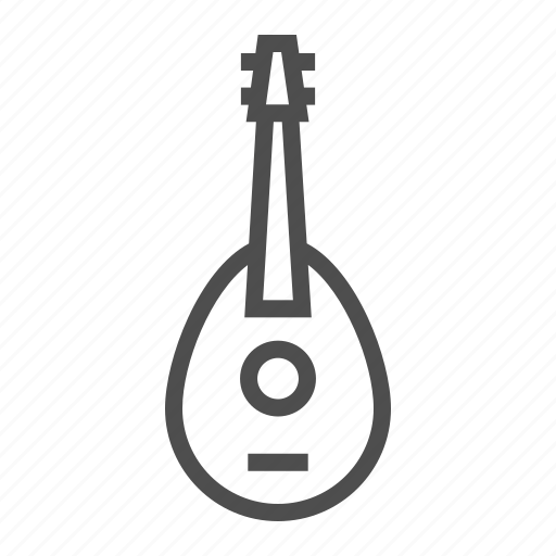 Audio, folk, guitar, instrument, mandolin, music icon - Download on Iconfinder