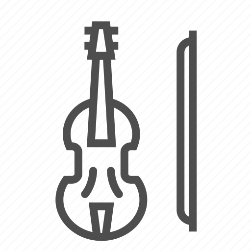 Classic, fiddle, instrument, music, orchestra, viola, violin icon - Download on Iconfinder