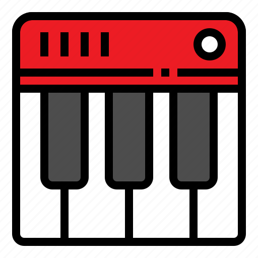 Instrument, keyboard, music, piano, song icon - Download on Iconfinder