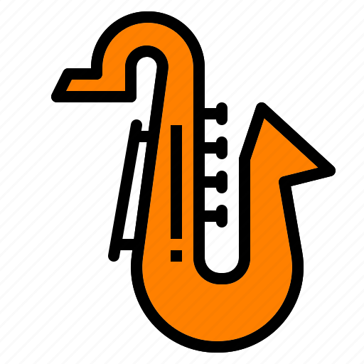 Classic, instrument, jazz, music, saxophone icon - Download on Iconfinder