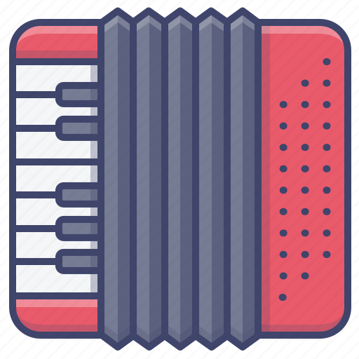 Accordion, instrument, music, piano icon - Download on Iconfinder