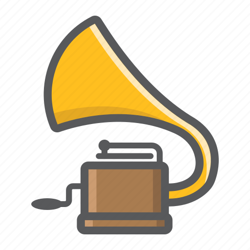 Audio, gramophone, music, phonograph, record, retro, vinyl icon - Download on Iconfinder