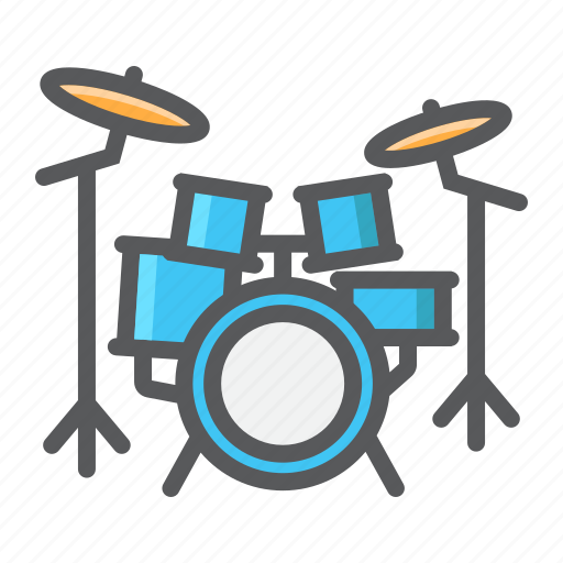 Beat, drum, instrument, kit, music, set, sound icon - Download on Iconfinder