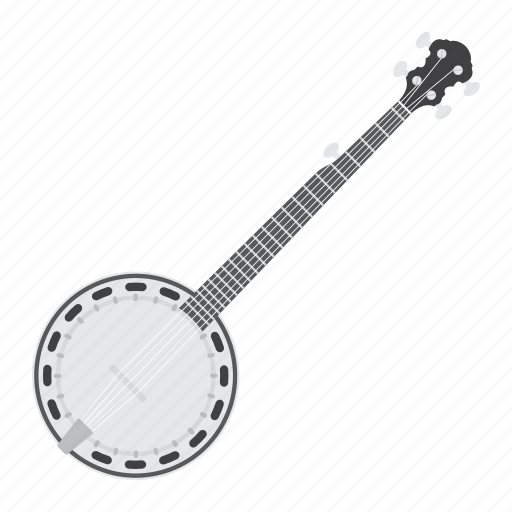 Banjo, country, folk, guitar, instrument, music, sound icon - Download on Iconfinder