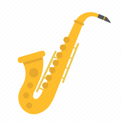 Classic, instrument, jazz, melody, music, saxophone, sound icon - Download on Iconfinder