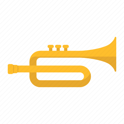 Instrument, jazz, melody, music, sound, trumpet icon - Download on Iconfinder