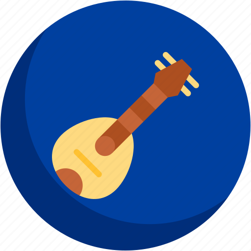 Mandolin, folk, musical, instrument, music, and, multimedia icon - Download on Iconfinder