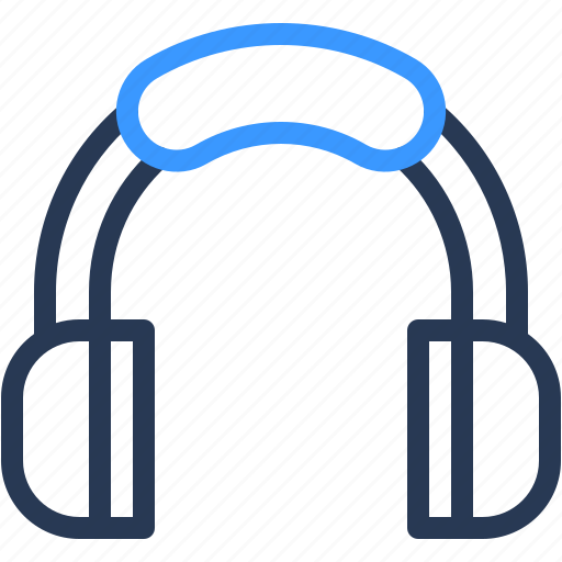 Headphones, music, audio, electronics, and, multimedia icon - Download on Iconfinder