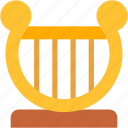 lyre, musical, instrument, music, and, multimedia, string, orchestra