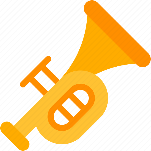 Trumpet, music, and, multimedia, wind, instrument, musical icon - Download on Iconfinder
