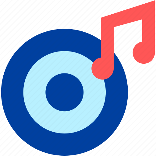 Cd, musical, note, music, and, multimedia, compact icon - Download on Iconfinder