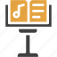 music, stand, and, multimedia, book, musical, note 