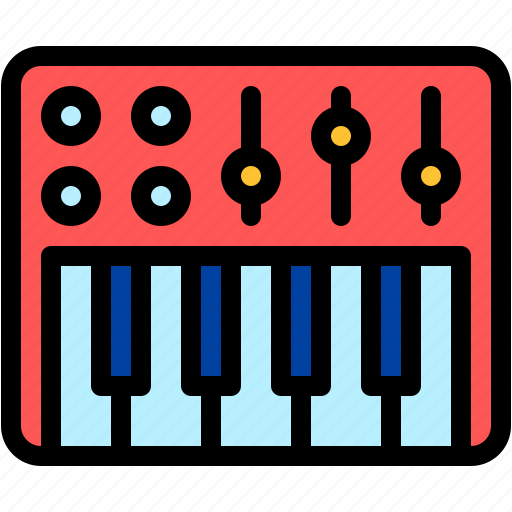 Piano, music, keyboard, and, multimedia, organs icon - Download on Iconfinder