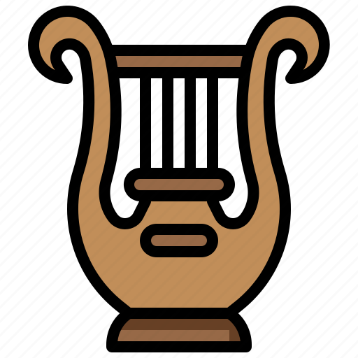 Instrument, lyre, multimedia, music, musical, orchestra, string icon - Download on Iconfinder