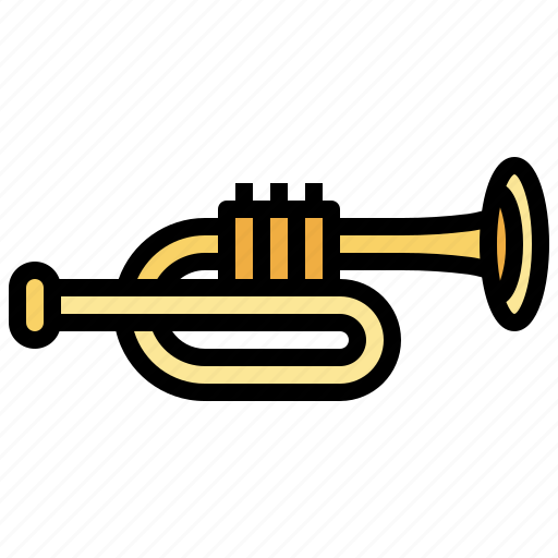 Entertainment, instrument, music, musical, orchestra, trumpet, wind icon - Download on Iconfinder