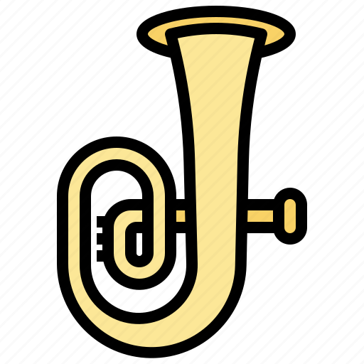 Instrument, multimedia, music, musical, orchestra, tuba, wind icon - Download on Iconfinder