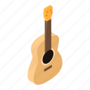 acoustic, band, classical, guitar, isometric, music, musical