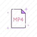 mp4, file, container, format, video, information, document, entertainment, multimedia