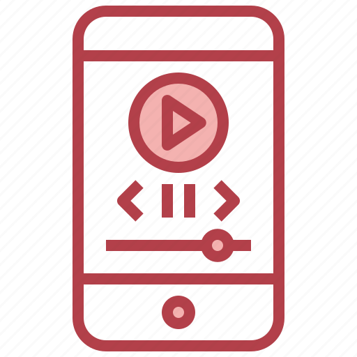 Play, music, video, player, smartphone, button icon - Download on Iconfinder