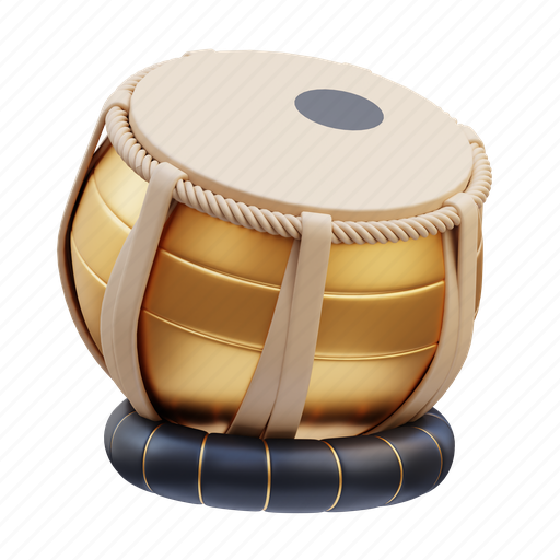 Tabla, music, drum, instrument, play, guitar, game 3D illustration - Download on Iconfinder