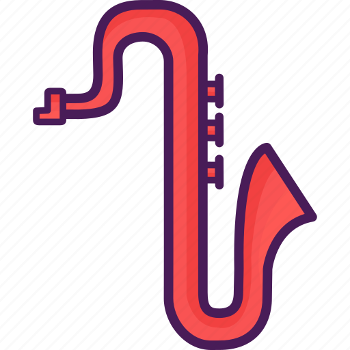 Brass, instrument, jazz, sax, saxophone icon - Download on Iconfinder