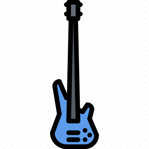 Bas, guitar, music, instrument, concert icon - Download on Iconfinder