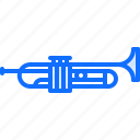 trumpet, music, instrument, concert