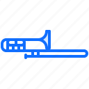 trombone, music, instrument, concert