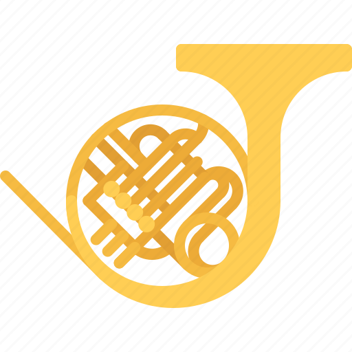 French, horn, music, instrument, concert icon - Download on Iconfinder
