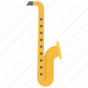 saxophone, music, instrument, concert