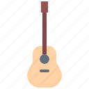 acoustic, guitar, music, instrument, concert