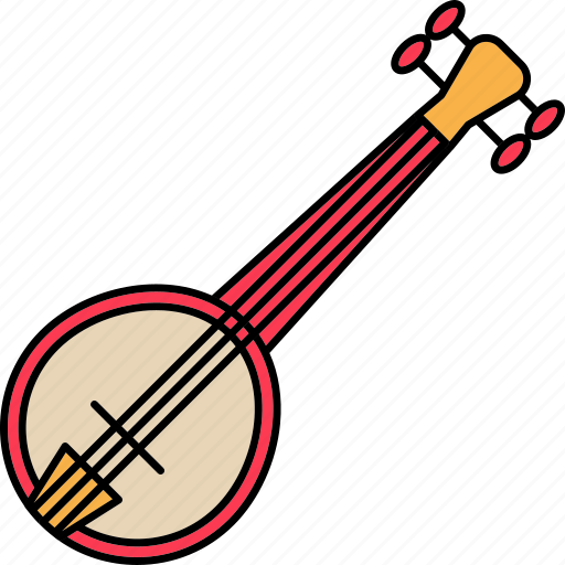 Banjo, instruments, music, north america icon - Download on Iconfinder