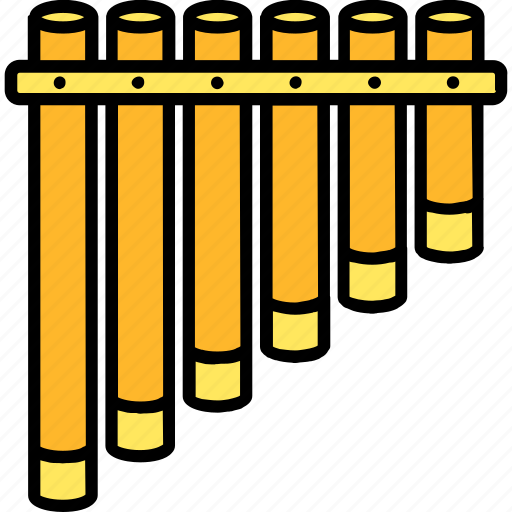 Instruments, music, pan flute icon - Download on Iconfinder